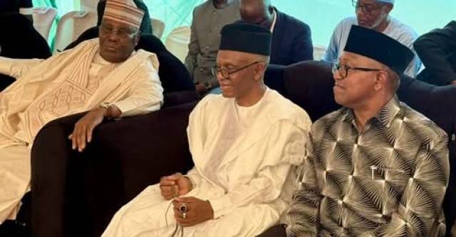 Atiku, El-Rufai, Obi in Daura